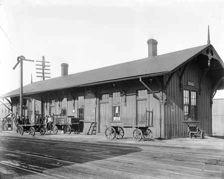 Old Erie RR Depot.