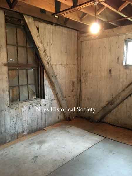 View of corner construction