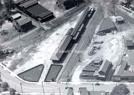 The B&O railroad was located on the north side of Church Street. It ran through Niles as early as 1874. It later expanded taking in the Ashtabula & Pittsburgh line and the Painesville & Youngstown line