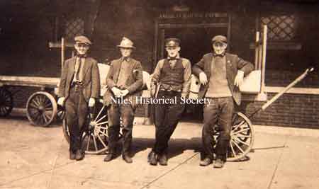 Railway Express employees.