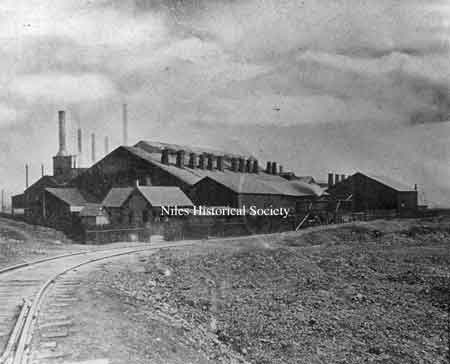 American Sheet & Tin Plate Co., made first tinplate in the US. Constructed in 1891 by Falcon Iron & Nail Co., originally the James Ward Co. but acquired by the Arms Bros. & John Stambaugh after the 1873 Ward failures.