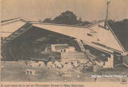 Woodglen Street Damage