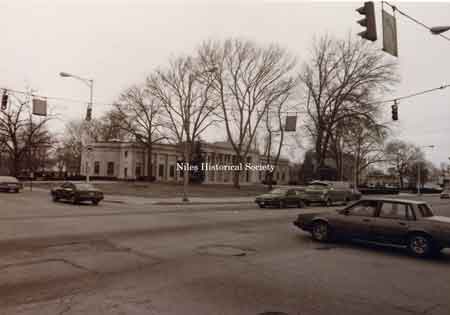View of corner after demolition