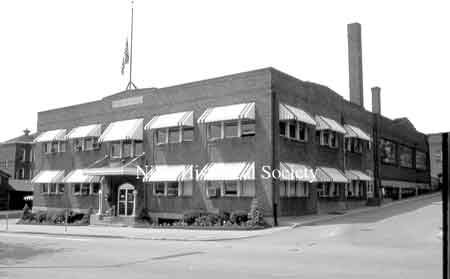Niles City Building, erected in 1928, was partly funded by fines against bootleggers.