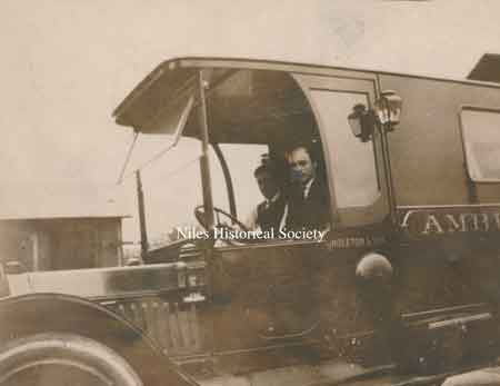 Holeton Brothers ambulance ca 1918.