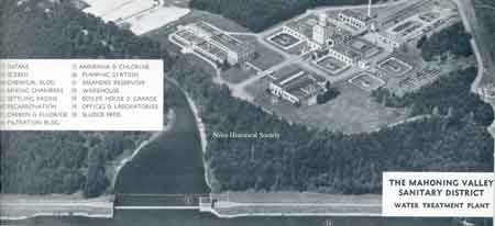 A very early photo of the Mahoning Valley Sanitary District.