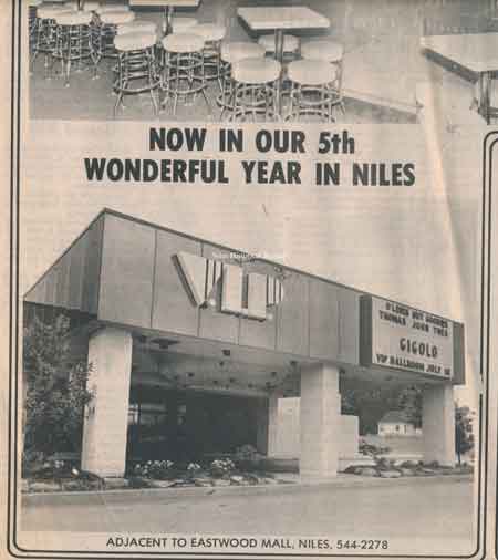 Interior of VIP Restaurant.