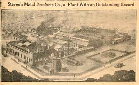 View of Stevens Metal Products on Erie Stree