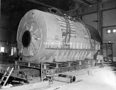 construction of the Ohio Edison Power Plant