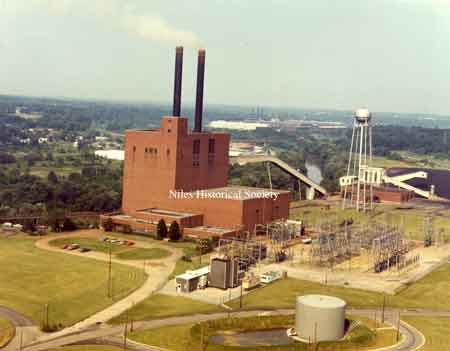 North view of Ohio Edison Power Plant.