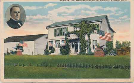 The museum was located on the Tibbetts property where the McKinley Heights Plaza is today at the intersection of Routes 422 and 169( Route 169 is still referred to as Tibbetts-Wick Road).