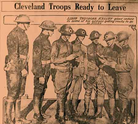 Troops ready to leave