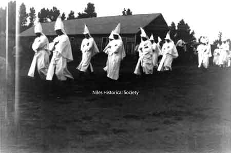 The Klan marchers were to parade with their faces uncovered on November 1, 1924.
