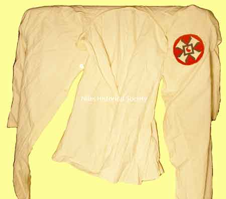 The Klan garb was worn by Mr. Hobbs who owned the Hobbs farm on Rt 30 in Greene Township (Beaver Co.) PA and partly in Hancock County W.V.