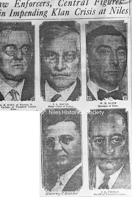 Central Figures in Klan Crisis: