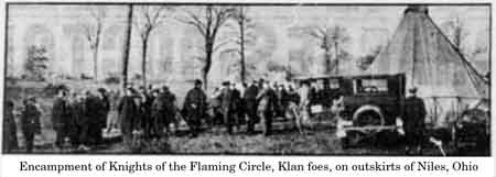 Encampment of the Knights of the Flaming Circle.
