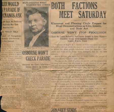 Both factions to march November 1, 1924