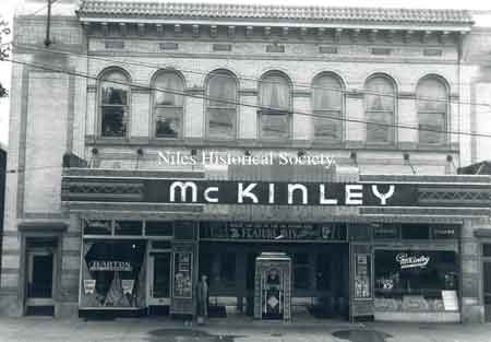 It was located on North Main Street about where Sparkle Market is now (2019). Later on this site, the McKinley Theatre would be built, the McKinley Theatre closed in 1960.