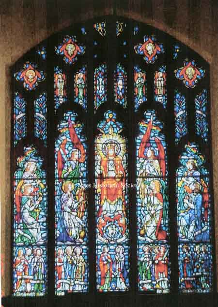 Stained Glass Window.