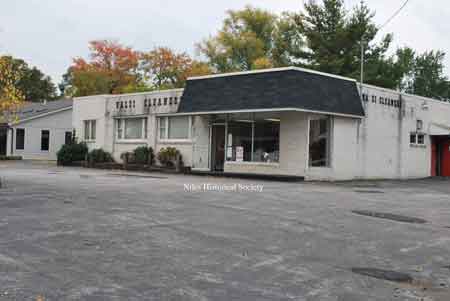 Picture taken of Valsi Cleaners at the corner of North Main Street and Maple Avenue.