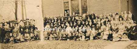 Special Exercise: Raising of American flag and dedication of Honor Roll. October 13, 1918.