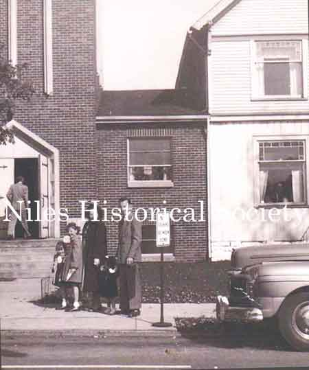 1951 Church with Parsonage attached.