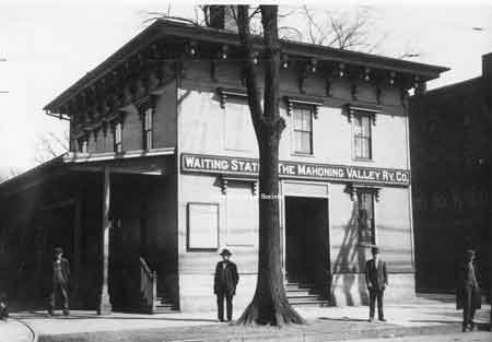 Waiting Station for the Mahoning Valley Railway Company.