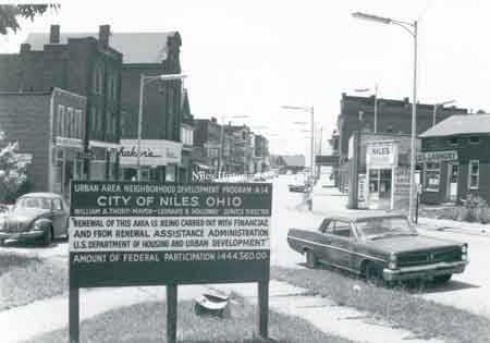 Urban Area Neighbor Developement Program (from Central Park, looking south along East State) Dated June 11, 1972.
