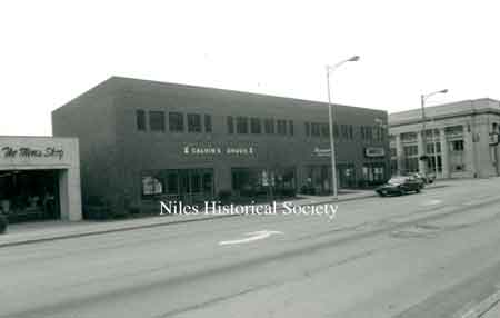 Calvin's Drug Store at 1 North Main Street.
