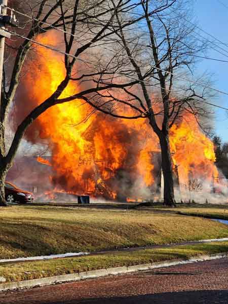 One of the city’s most historic homes located off Robbins Avenue is gone after being destroyed Thursday afternoon by a fire.
