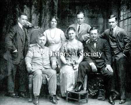 The Stevens Family Official Portrait is the title given to this photo.