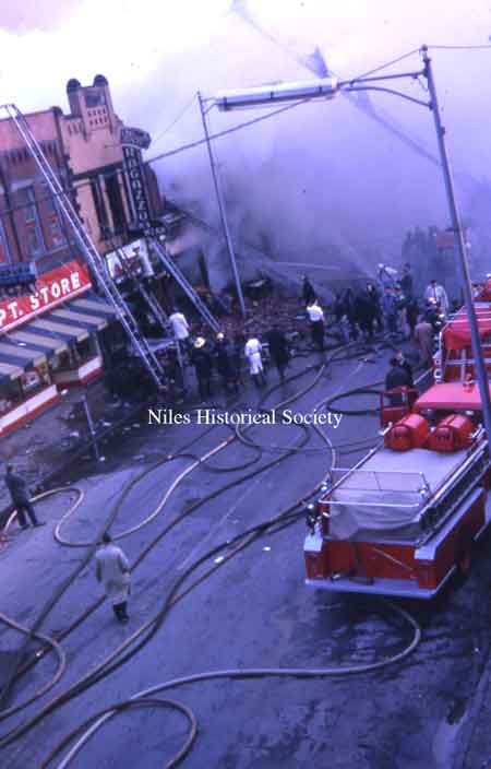 The photographs below show various scenes from the Hoffman Fire.