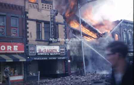 The photographs below show various scenes from the Hoffman Fire.