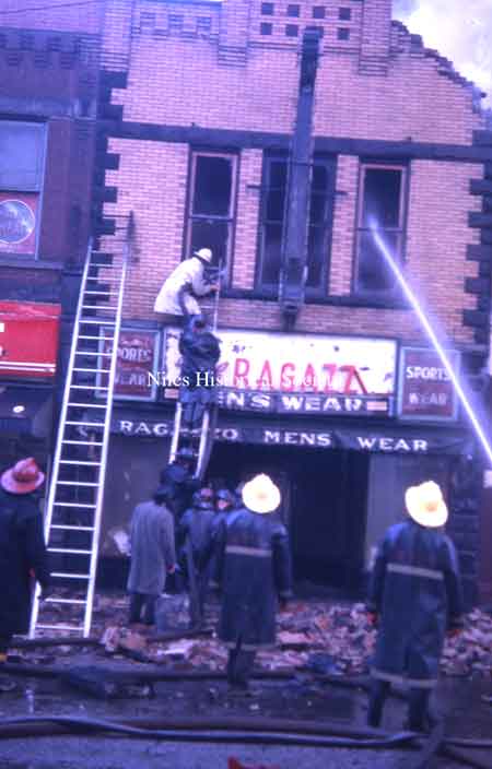 The photographs below show various scenes from the Hoffman Fire.