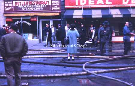 The photographs below show various scenes from the Hoffman Fire.