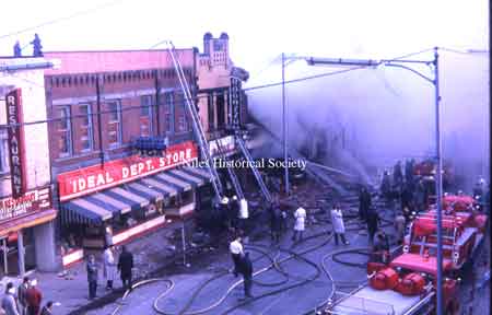 The photographs below show various scenes from the Hoffman Fire.