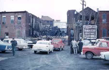 The photographs below show various scenes from the Hoffman Fire.