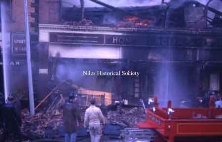 The photographs below show various scenes from the Hoffman Fire.