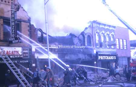 The photographs below show various scenes from the Hoffman Fire.