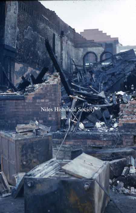 The photographs below show various scenes from the Hoffman Fire.
