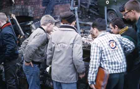 The photographs below show various scenes from the Hoffman Fire.