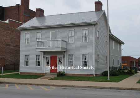 replica of the McKinley birthplace