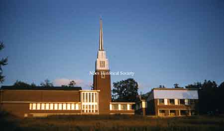This is the church that was constructed after the devastating fire that destroyed the church downtown.