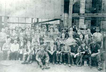 The crew of the Falcon Iron & Nail Co.
