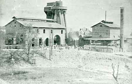 Built in 1870 by William Ward and known as the Wm. Ward & Co blast Furnace, it failed in the Panic of 1873.