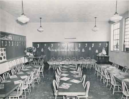 Mount Carmel School classroom.