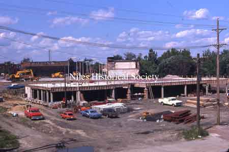 Construction of the new Safety-Service Complex which houses not only the police and fire departments but also the city court.