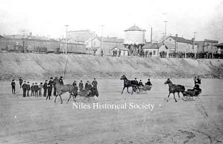 Horse racing on the river was a royal sport during the early years of the 19th century.