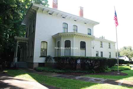 Mrs. Waddell was the last of the Thomas family to live in the Thomas house. When she died, her heirs donated the house and land to the city of Niles. The mansion became the home of the Niles Historical Society in the 1970's.