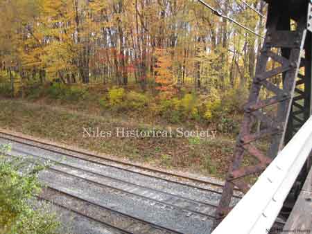 In 2011 the piers supporting the Iron bridge were damaged by a train and a new replacement bridge was constructed over the railroad tracks.